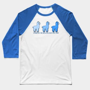 Alpaca Bag Of Chips Baseball T-Shirt